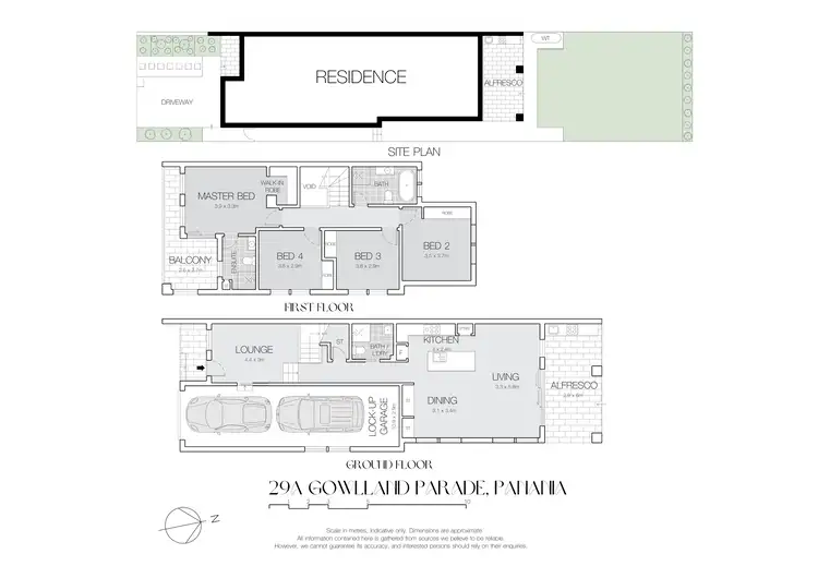 Floorplan of Homely semi-detached listing, 29A Gowlland Parade, Panania NSW 2213