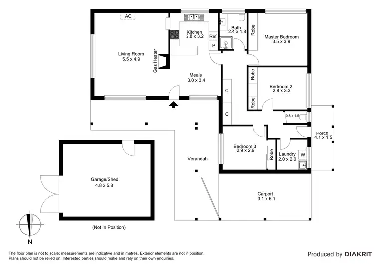 Floorplan of Homely house listing, 2 Arthur Street, Hastings VIC 3915