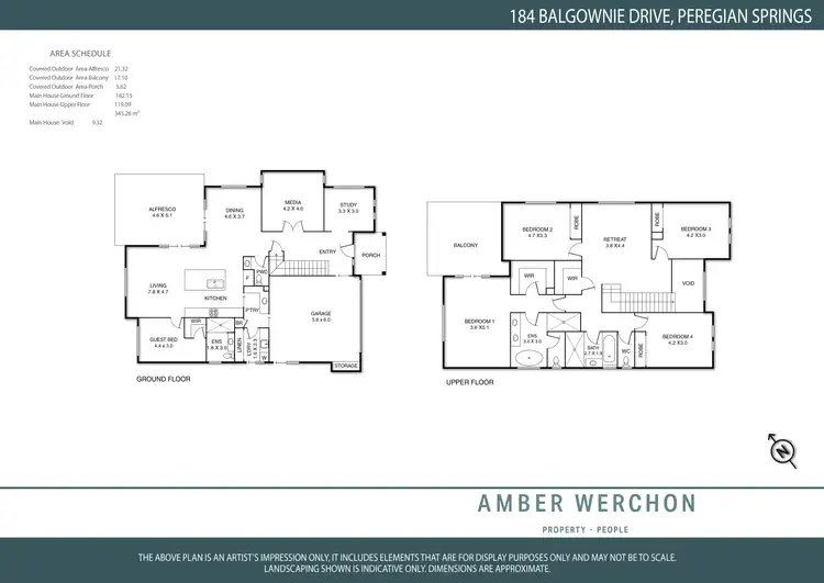Floorplan of Homely house listing, 184 Balgownie Drive, Peregian Springs QLD 4573