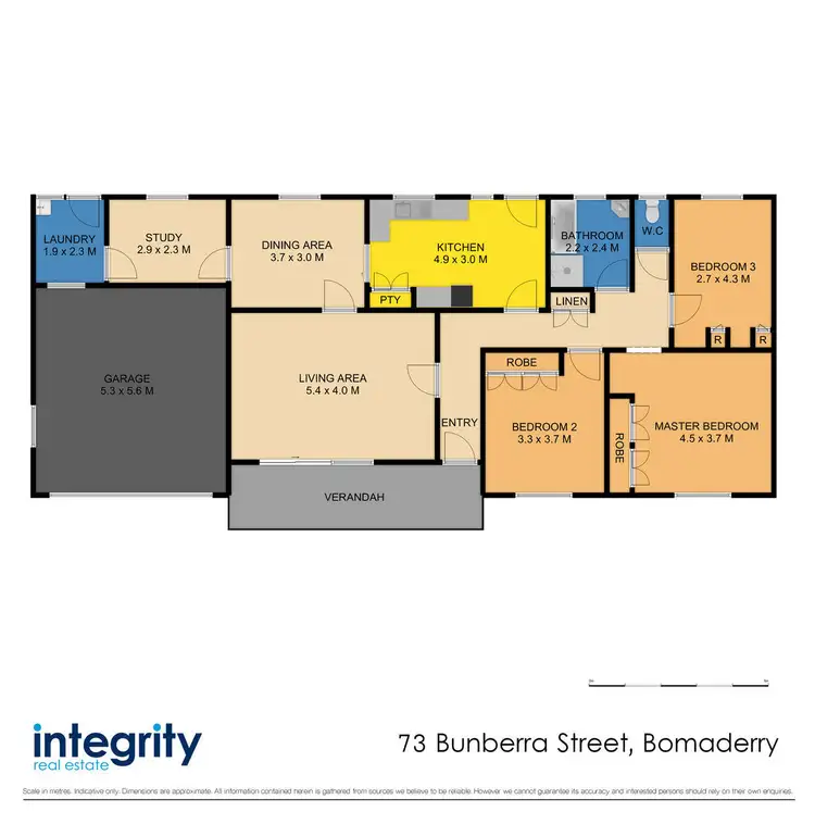 Floorplan of Homely house listing, 73 Bunberra Street, Bomaderry NSW 2541