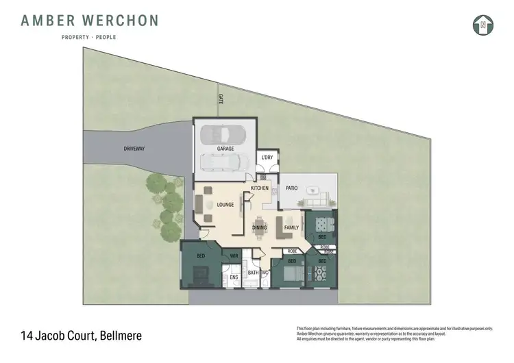 Floorplan of Homely house listing, 14 Jacob Court, Bellmere QLD 4510