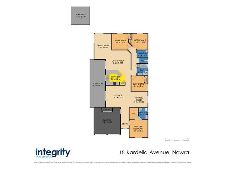 Floorplan of Homely house listing, 15 Kardella Avenue, Nowra NSW 2541