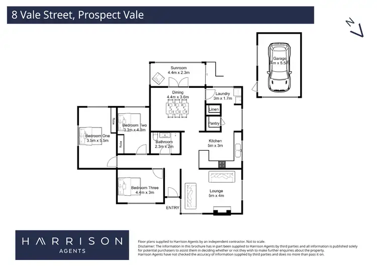 Floorplan of Homely house listing, 8 Vale Street, Prospect Vale TAS 7250