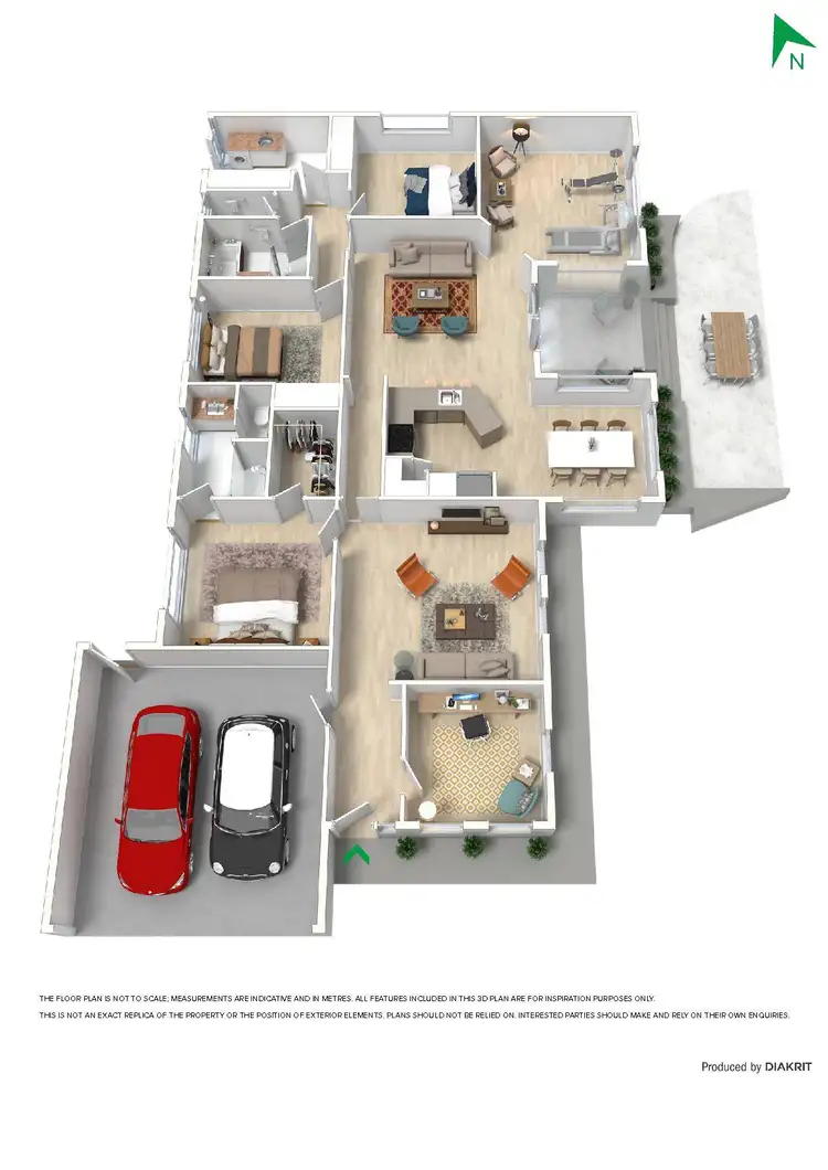 Floorplan of Homely house listing, 6 Aqueduct Road, Langwarrin VIC 3910