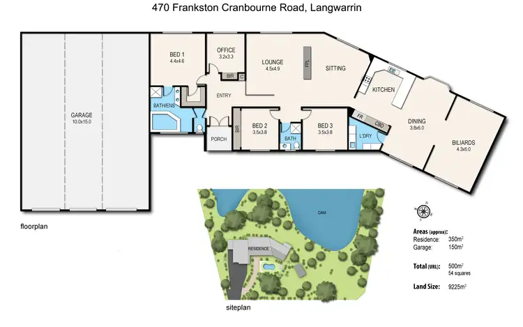 Floorplan of Homely rural property listing, 470 Cranbourne Frankston Road, Langwarrin VIC 3910