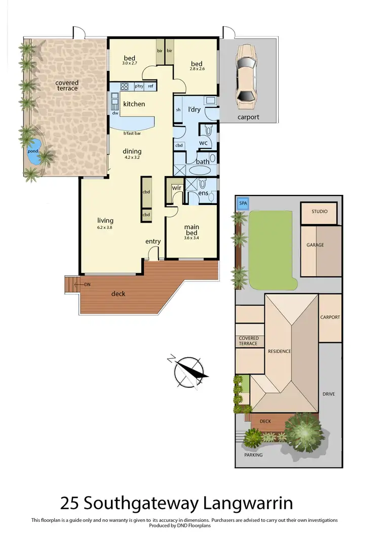 Floorplan of Homely house listing, 25 Southgateway, Langwarrin VIC 3910