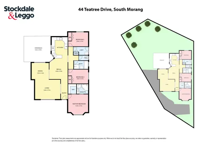 Floorplan of Homely house listing, 44 Teatree Drive, South Morang VIC 3752