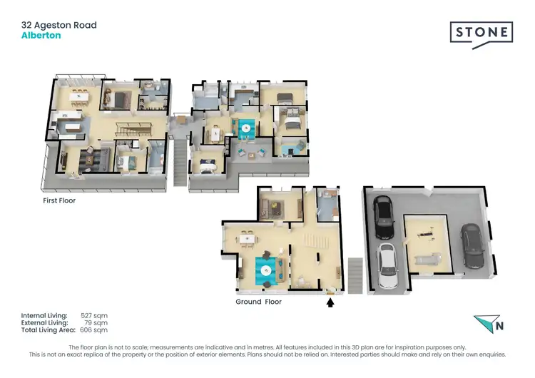 Floorplan of Homely rural property listing, 32 Ageston Road, Alberton QLD 4207