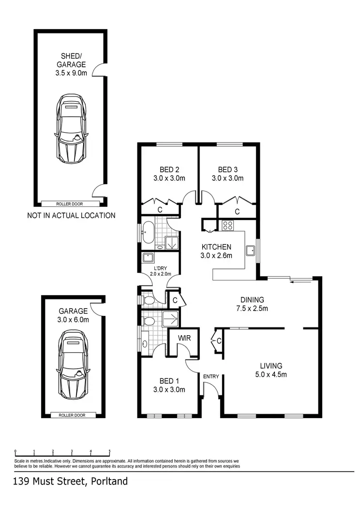 Floorplan of Homely house listing, 139 Must Street, Portland VIC 3305