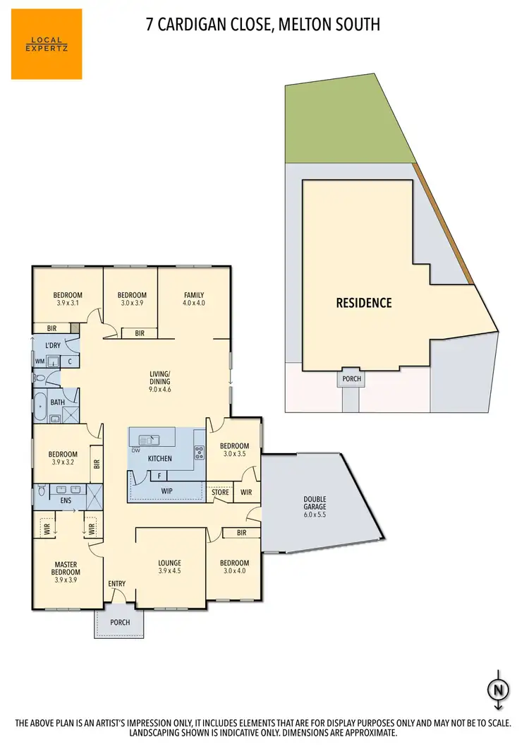Floorplan of Homely house listing, 7 Cardigan Close, Melton South VIC 3338