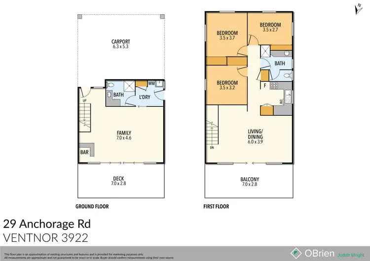 Floorplan of Homely house listing, 29 Anchorage Road, Ventnor VIC 3922