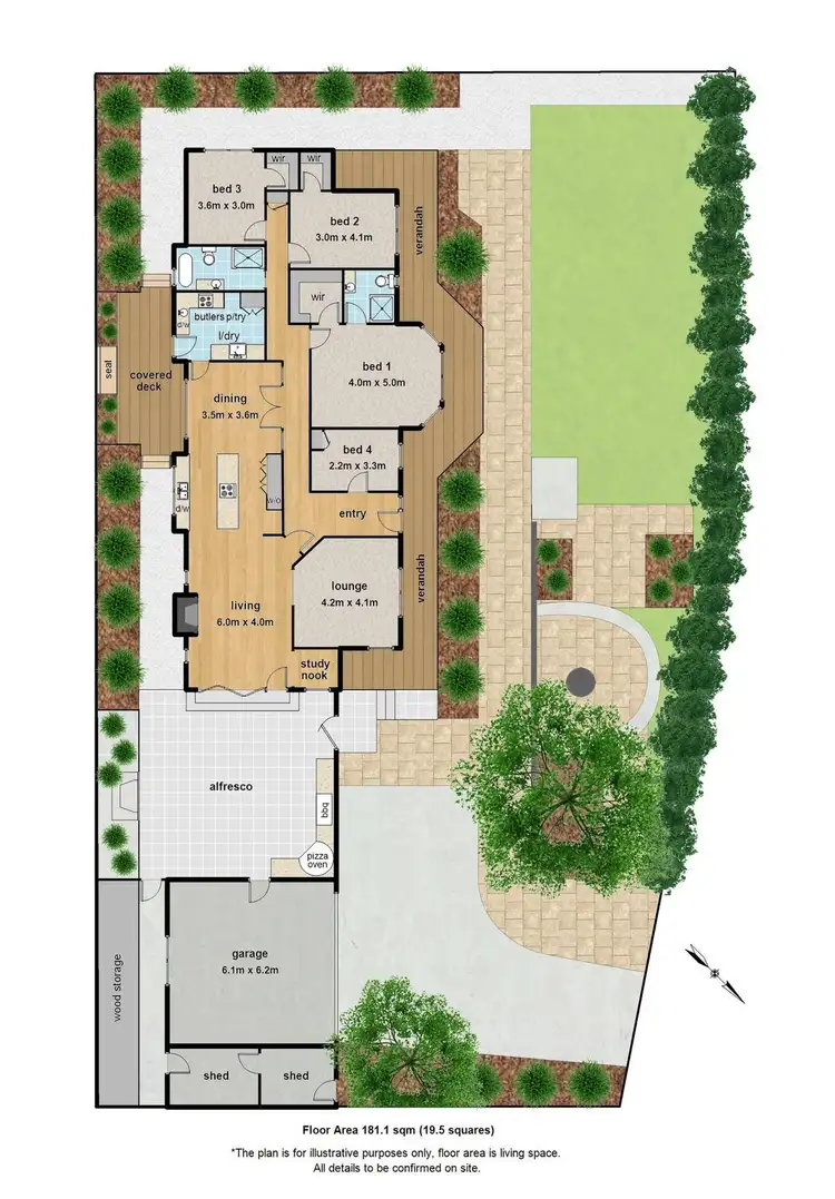 Floorplan of Homely house listing, 28 McNicol Road, Belgrave VIC 3160