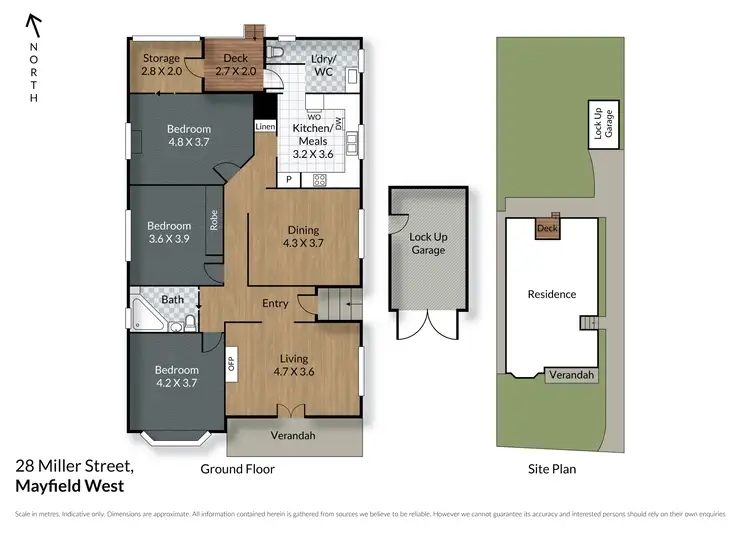 Floorplan of Homely house listing, 28 Miller Street, Mayfield West NSW 2304