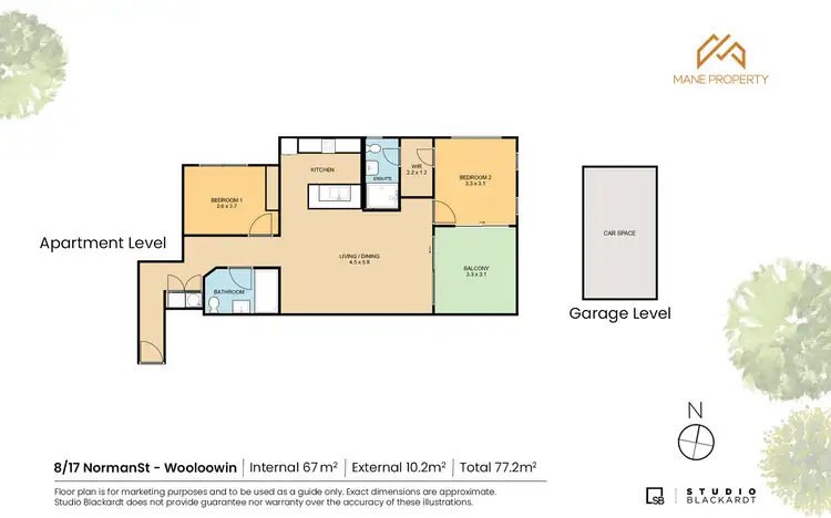 Floorplan of Homely unit listing, 8/17 Norman Street, Wooloowin QLD 4030
