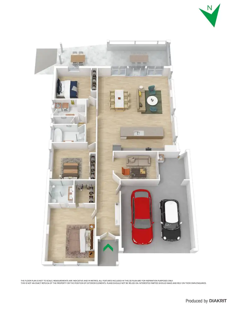Floorplan of Homely house listing, 4 Erinka Crescent, Patterson Lakes VIC 3197