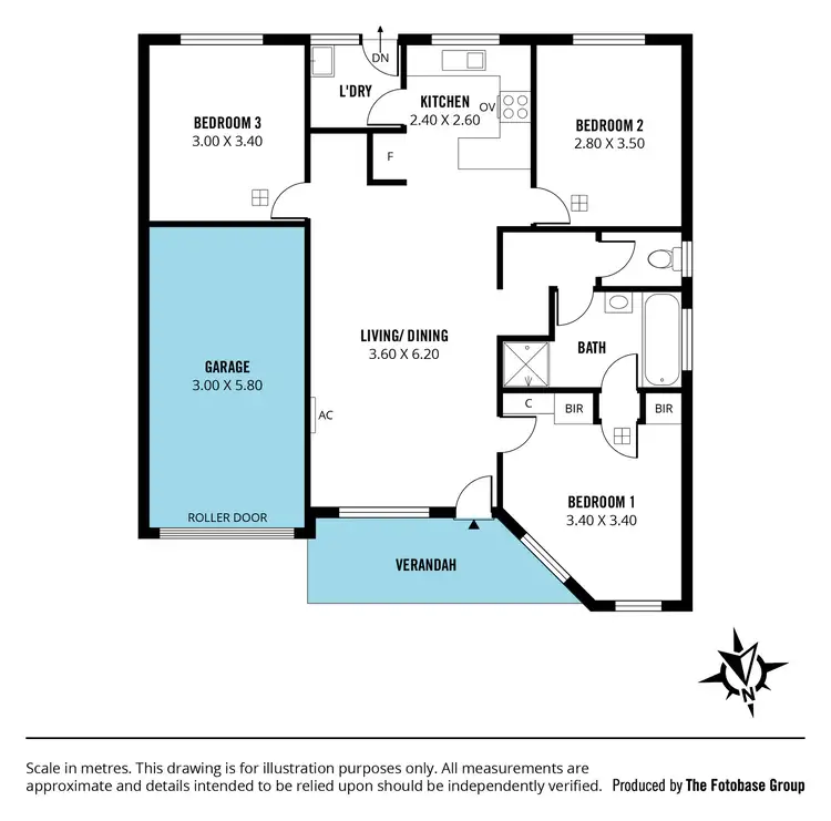 Floorplan of Homely unit listing, 2/20 Livermead Way, Moana SA 5169
