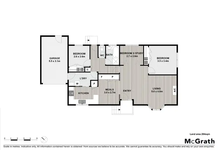 Floorplan of Homely unit listing, 1/32 Montalbo Road, Ringwood North VIC 3134