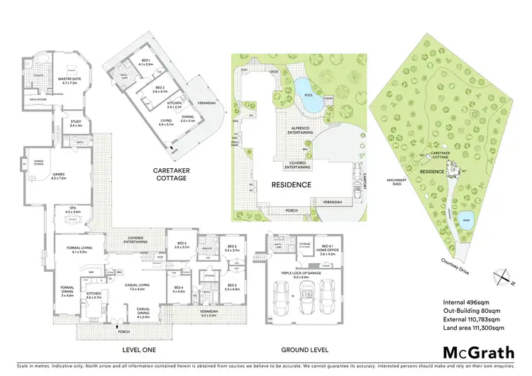 Floorplan of Homely rural property listing, 98 Courtney Drive, Upper Coomera QLD 4209
