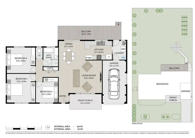 Floorplan of Homely house listing, 15 Adele Street, Alstonville NSW 2477