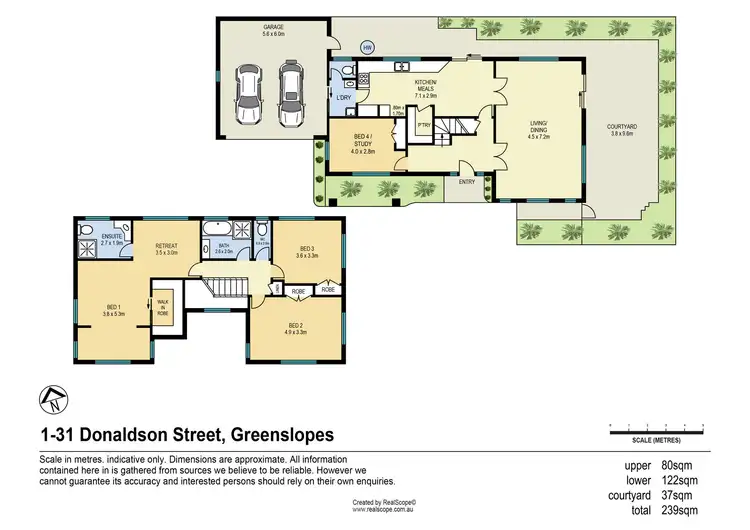 Floorplan of Homely house listing, 1/31 Donaldson Street, Greenslopes QLD 4120