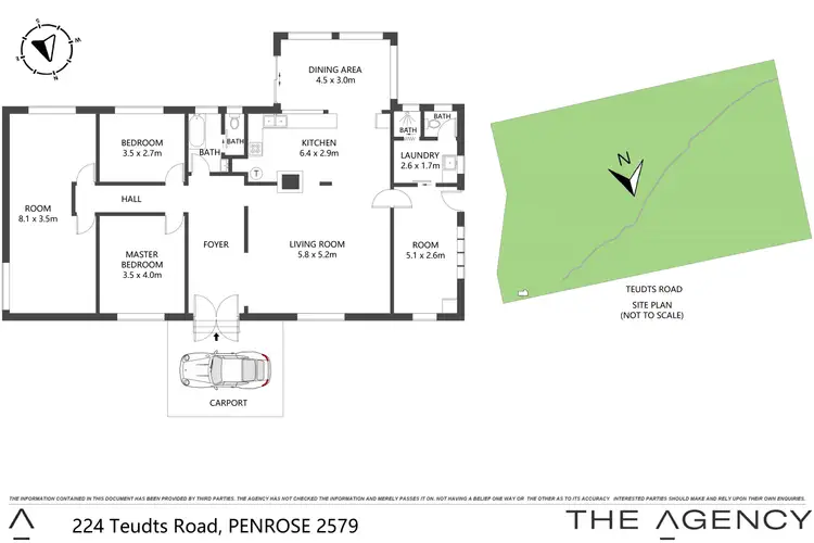 Floorplan of Homely rural property listing, 224 Teudts Road, Penrose NSW 2579