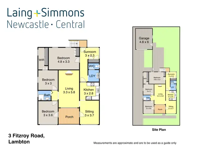 Floorplan of Homely house listing, 3 Fitzroy Road, Lambton NSW 2299