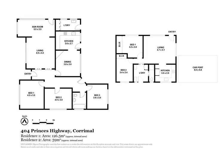 Floorplan of Homely house listing, 404 Princes Highway, Corrimal NSW 2518