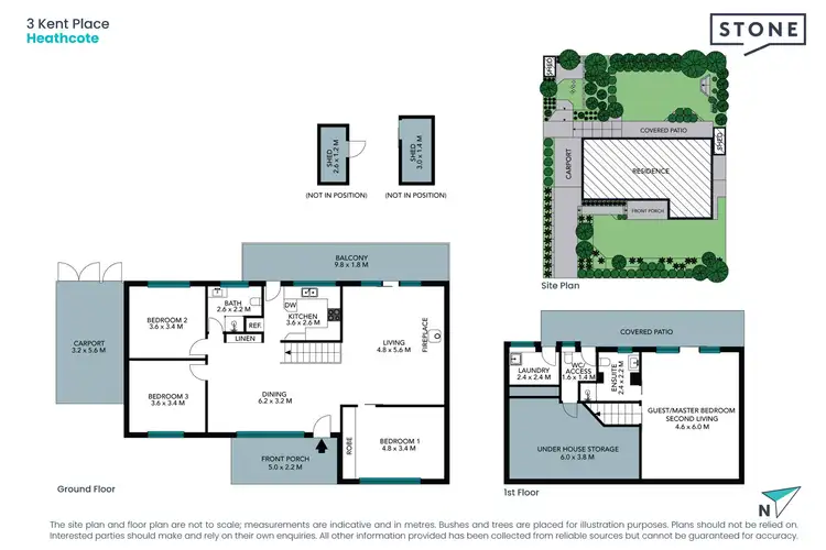 Floorplan of Homely house listing, 3 Kent Place, Heathcote NSW 2233