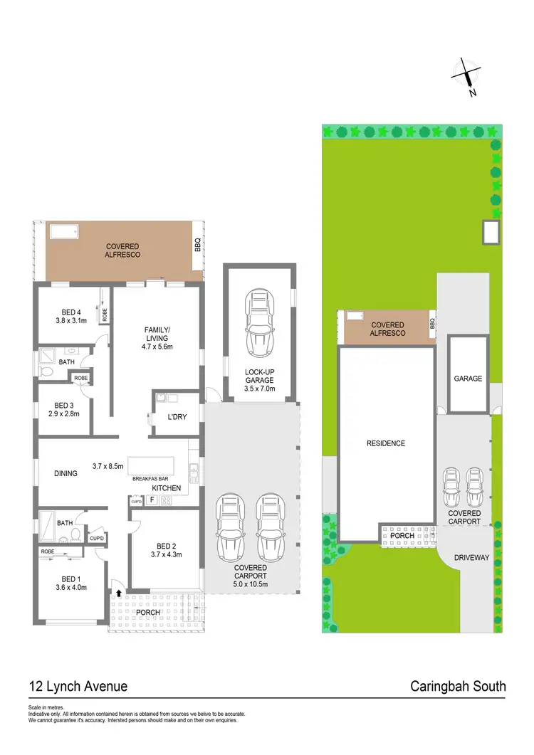 Floorplan of Homely house listing, 12 Lynch Avenue, Caringbah South NSW 2229