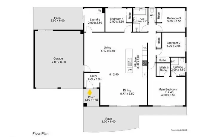 Floorplan of Homely house listing, 35 Utrecht Street, Cornubia QLD 4130