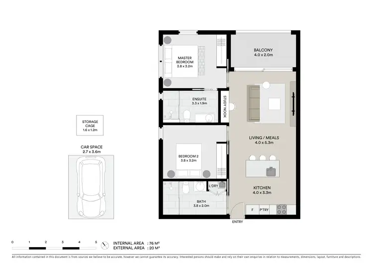 Floorplan of Homely apartment listing, 410/146 Bellerine Street, Geelong VIC 3220