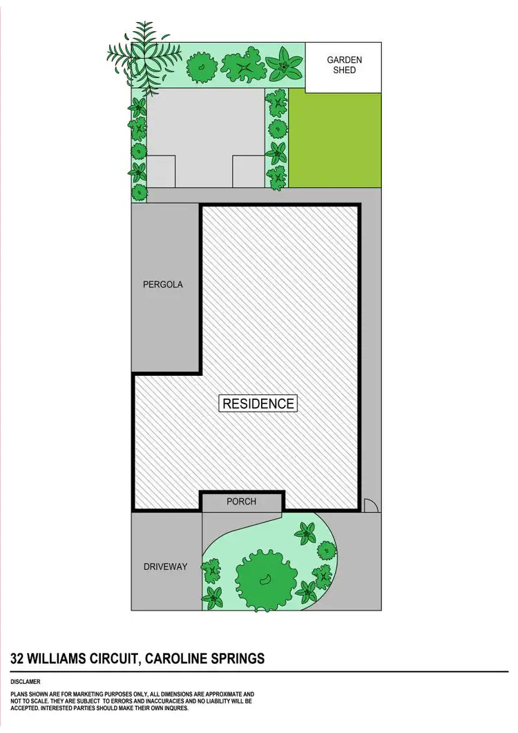 Floorplan of Homely house listing, 32 William Circuit, Caroline Springs VIC 3023
