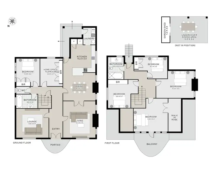 Floorplan of Homely house listing, 6 Hoblers Bridge Road, Newstead TAS 7250