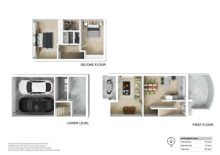 Floorplan of Homely townhouse listing, 4/3 Newcastle Street, Cardiff NSW 2285