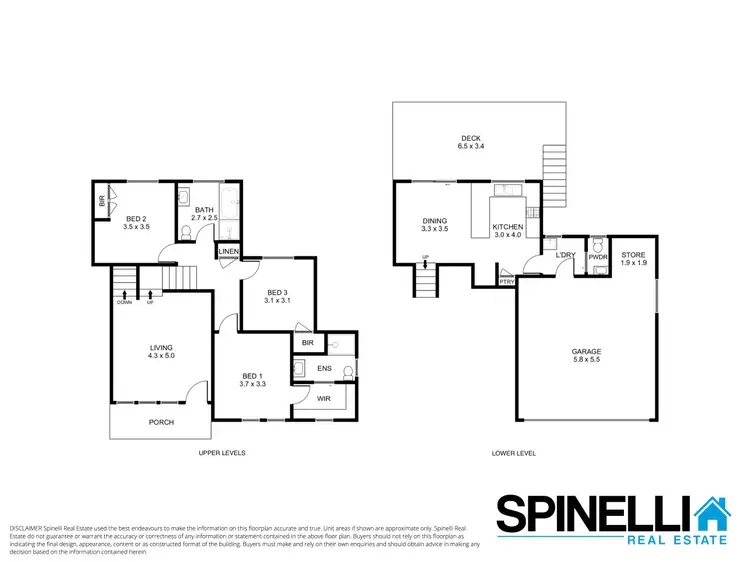 Floorplan of Homely townhouse listing, 2/25 Yarle Crescent, Flinders NSW 2529