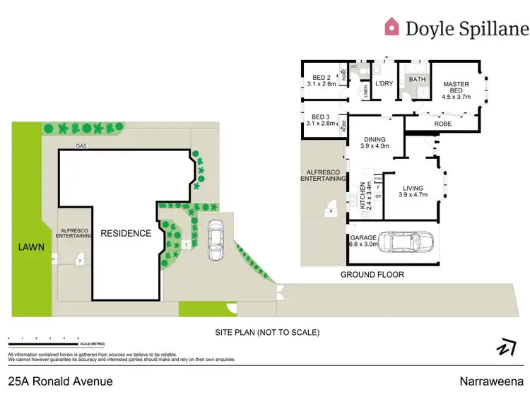 Floorplan of Homely house listing, 25A Ronald Avenue, Narraweena NSW 2099