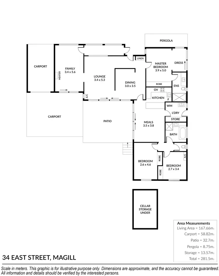 Floorplan of Homely house listing, 34 East Street, Magill SA 5072