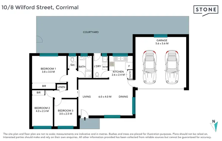Floorplan of Homely villa listing, 10/8 Wilford Street, Corrimal NSW 2518