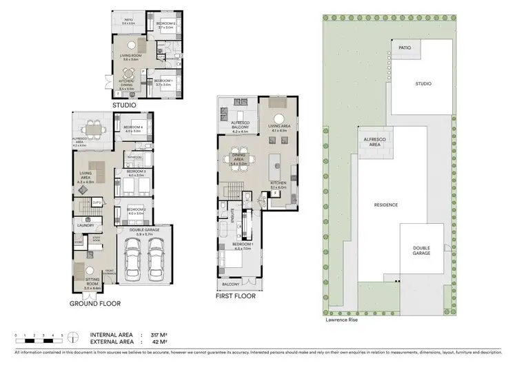 Floorplan of Homely house listing, 4 Lawrence Rise, Cumbalum NSW 2478