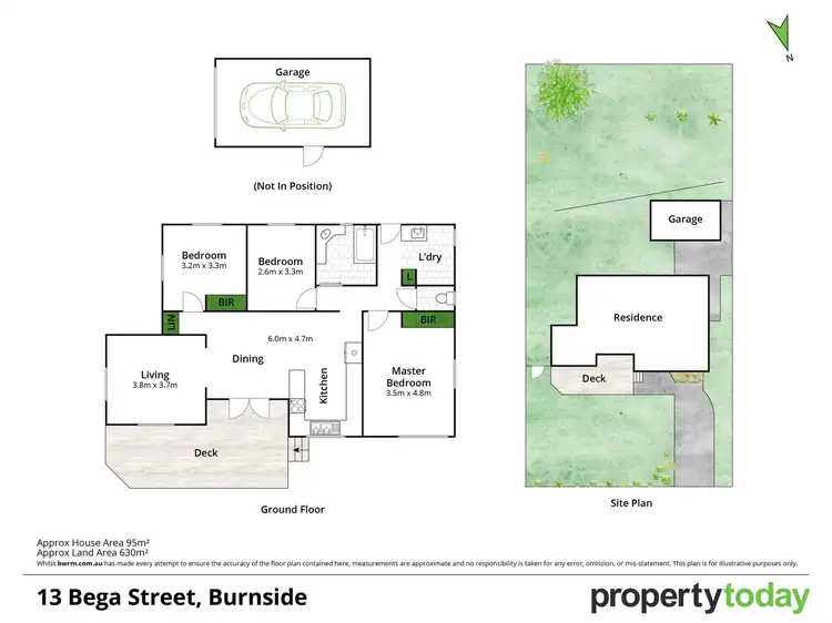 Floorplan of Homely house listing, 13 Bega Street, Burnside QLD 4560
