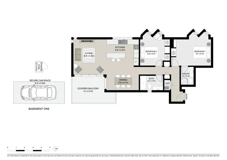 Floorplan of Homely apartment listing, 3/12 Ramsay Street, Collaroy NSW 2097