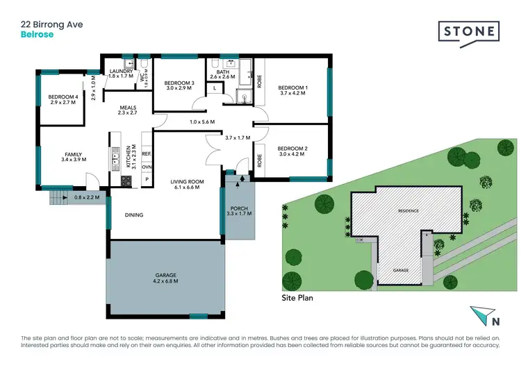 Floorplan of Homely house listing, 22 Birrong Avenue, Belrose NSW 2085