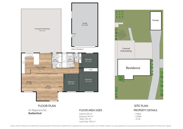 Floorplan of Homely house listing, 64 Regiment Road, Rutherford NSW 2320