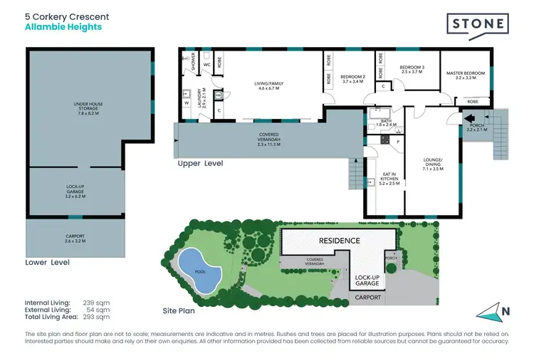 Floorplan of Homely house listing, 5 Corkery Crescent, Allambie Heights NSW 2100