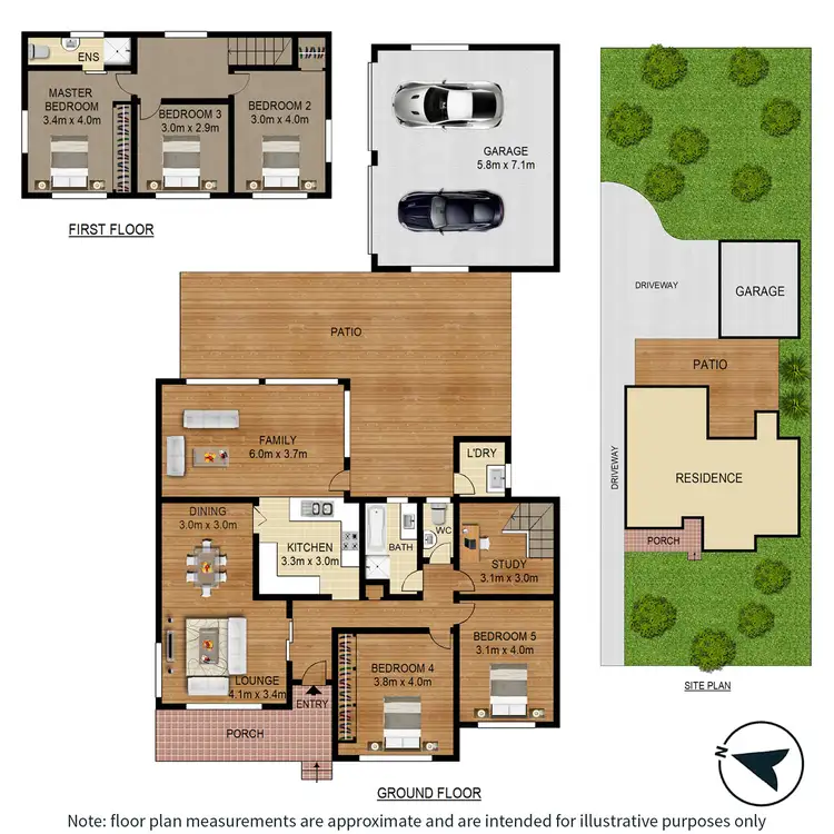 Floorplan of Homely house listing, 4 Vernon Close, West Pennant Hills NSW 2125