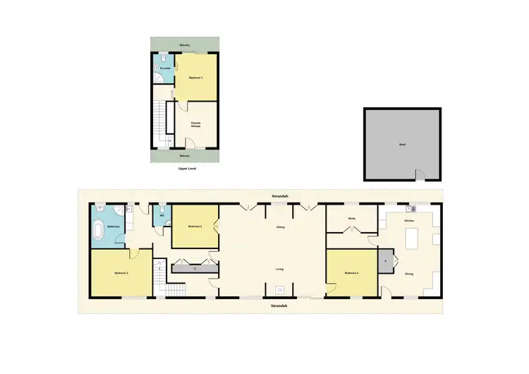 Floorplan of Homely house listing, 1368 Pyrenees Highway, Amphitheatre VIC 3468