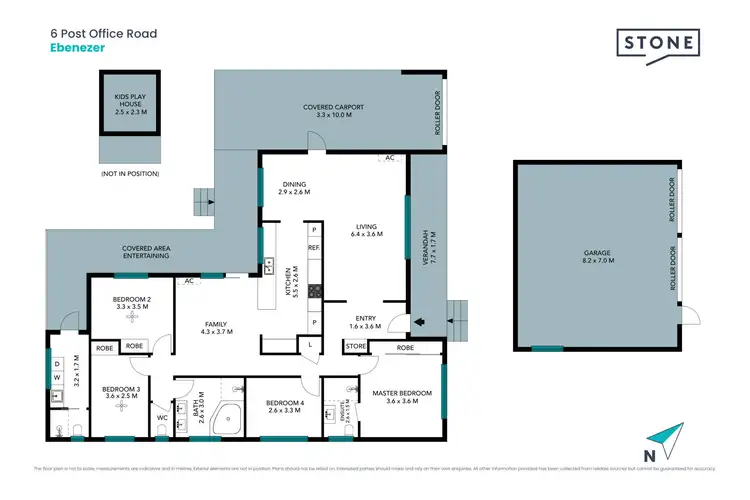 Floorplan of Homely house listing, 6 Post Office Road, Ebenezer NSW 2756