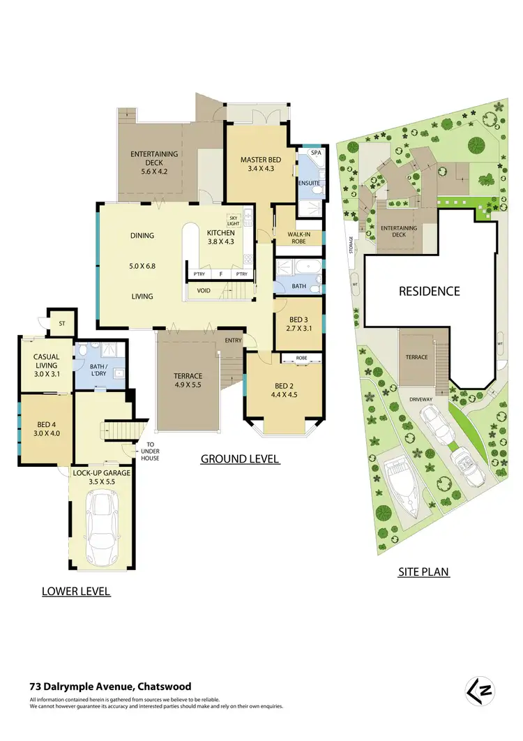 Floorplan of Homely house listing, 73 Dalrymple Avenue, Chatswood NSW 2067