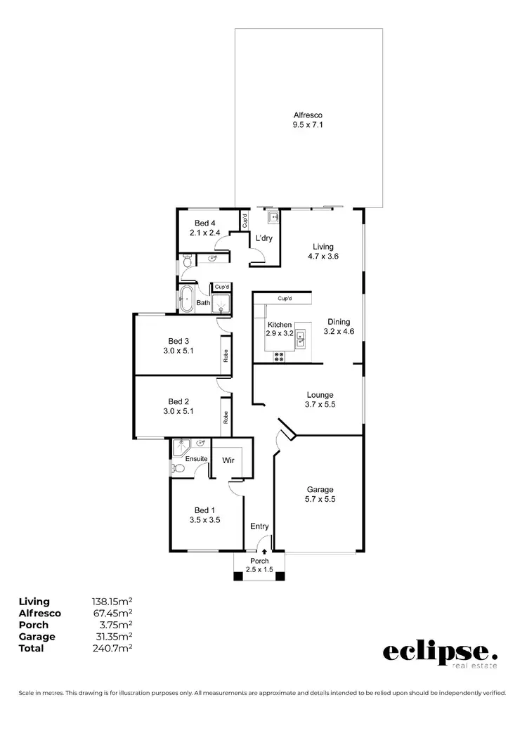 Floorplan of Homely house listing, 90 Durham Terrace, Ferryden Park SA 5010