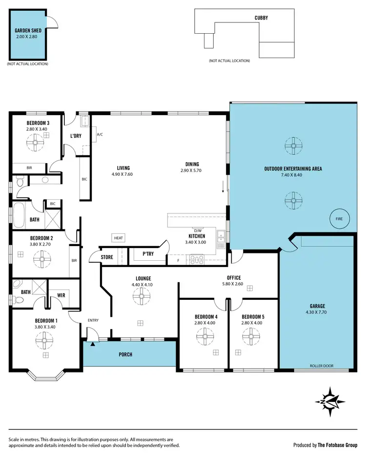 Floorplan of Homely house listing, 6 Amber Grove, Myponga SA 5202